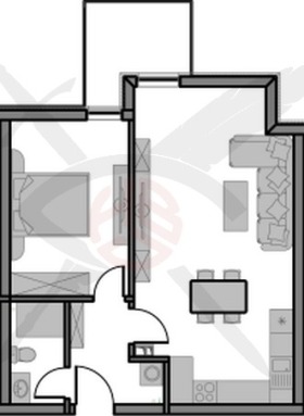 1 slaapkamer Kajsieva gradina, Varna